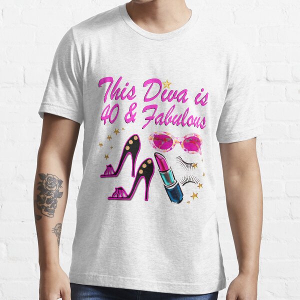 HAPPY 40TH BIRTHDAY Camiseta esencial