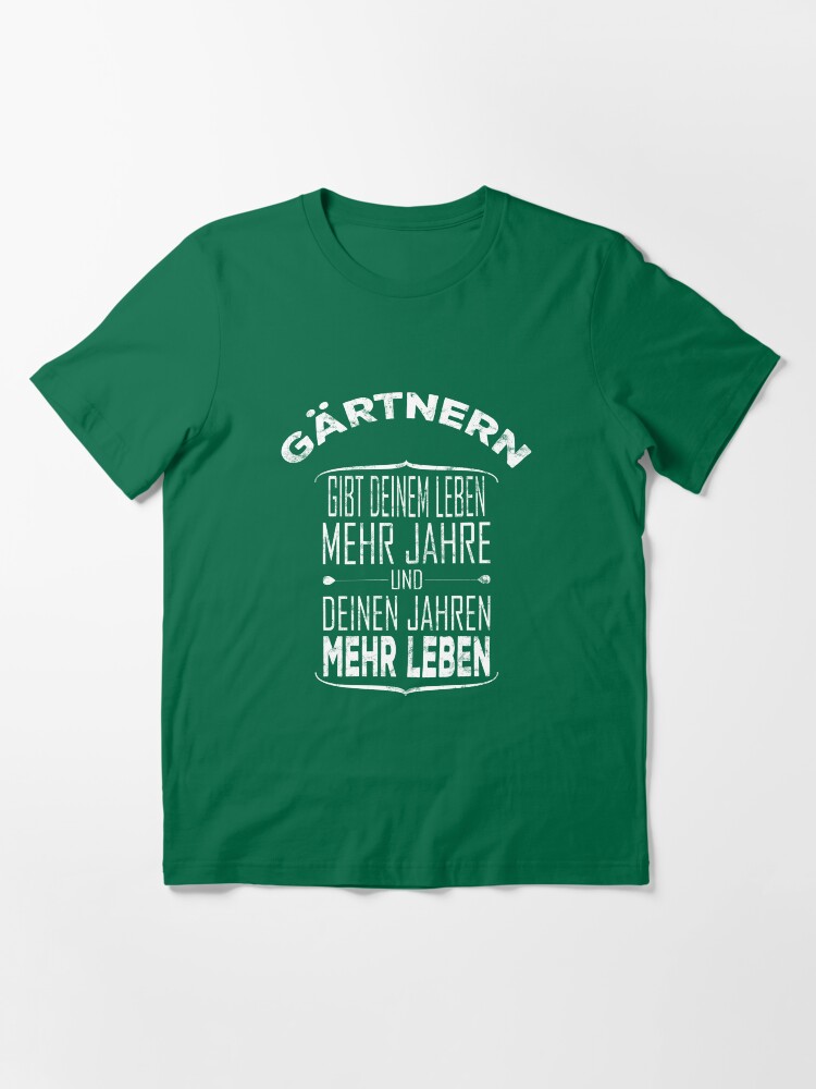 Thumbnail 3 von 7, Essential T-Shirt, Gärtnern gibt deinem Leben mehr Jahre - Gärtner Geschenk designt und verkauft von yeoys.
