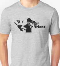 Camiseta ajustada Be Water My Friend, Bruce Lee y su cita famosa, ilustraciones, grabados, pósters, camisetas, hombres, mujeres, niños