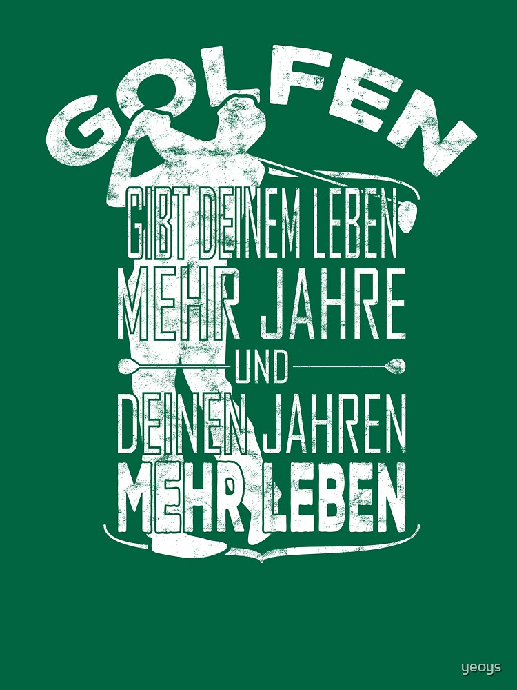 Thumbnail 7 von 7, Essential T-Shirt, Golfen gibt deinem Leben mehr Jahre - Golf Geschenk designt und verkauft von yeoys.