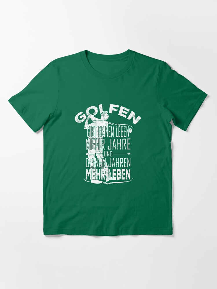 Thumbnail 3 von 7, Essential T-Shirt, Golfen gibt deinem Leben mehr Jahre - Golf Geschenk designt und verkauft von yeoys.