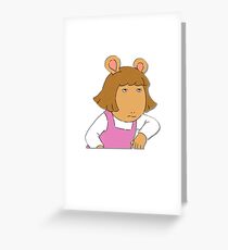 Queen DW Greeting Card