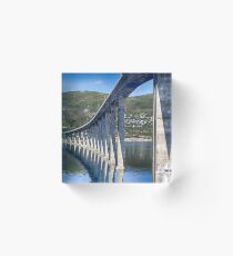 Tromso Bridge Acrylic Block