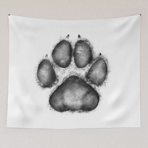 Item preview, Paw print for dog and cat lovers designed and sold by MartaOlgaKlara.