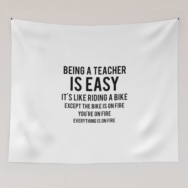 Item preview, Being a Teacher is Easy designed and sold by bainermarket.