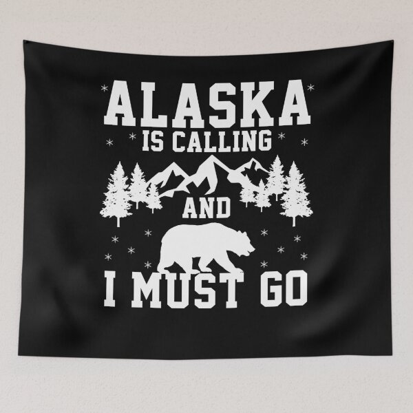 Item preview, ALASKA IS CALLING designed and sold by 4tomic.