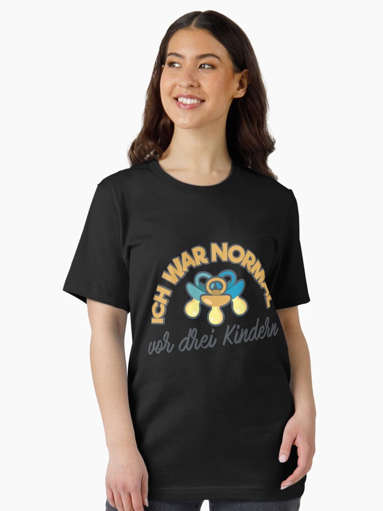Thumbnail 2 von 7, Essential T-Shirt, Ich war normal vor 3 Kindern - Familie Geschenk designt und verkauft von yeoys.