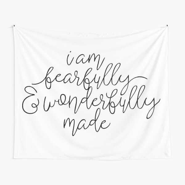 I am fearfully and wonderfully made Tapestry