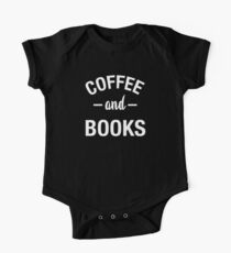 Kaffee und Bücher Baby Body Kurzarm