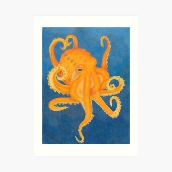 Octopus Art Print