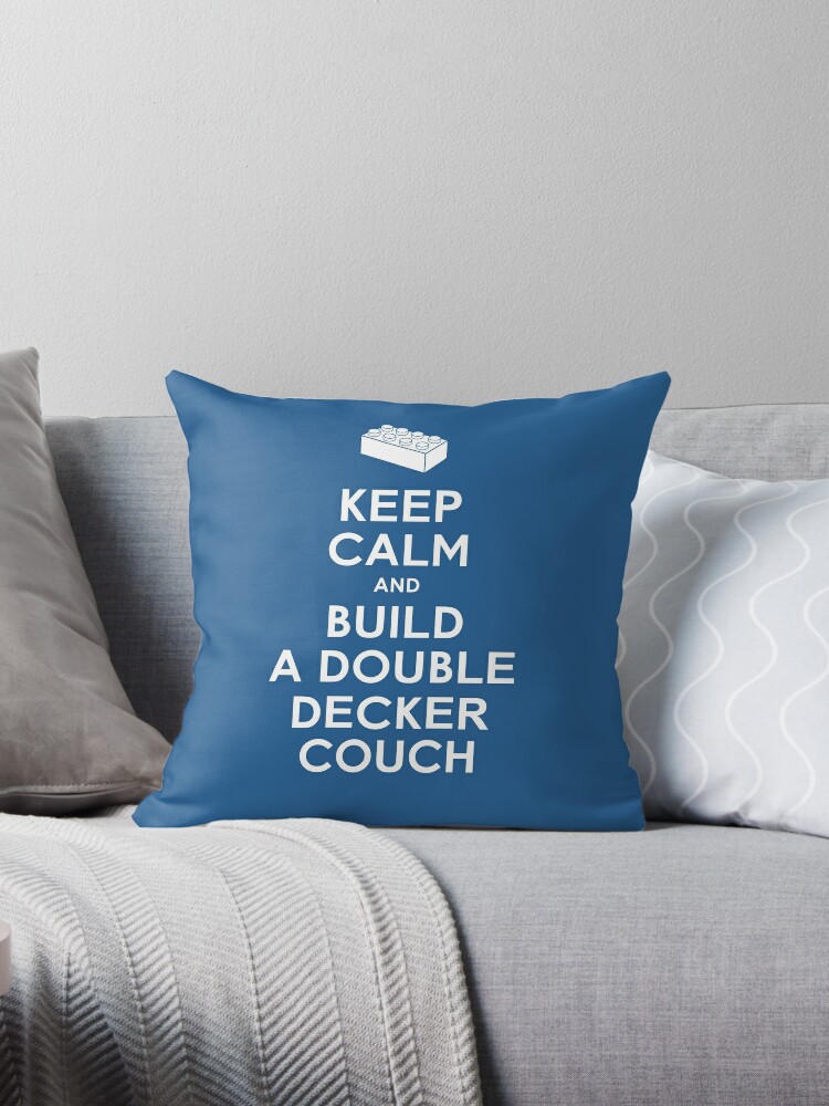 A double outlet decker couch