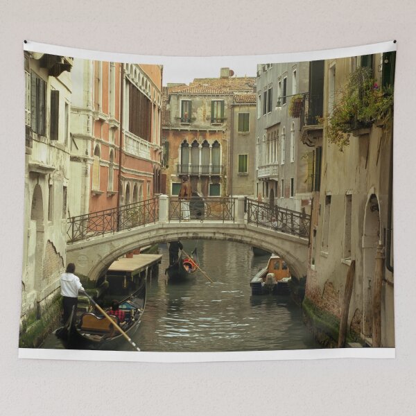 Item preview, Gondolas And Foot Bridge designed and sold by Larry Costales.