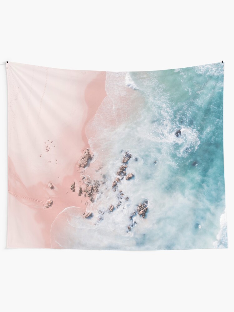 Alternate view of sea bliss Tapestry