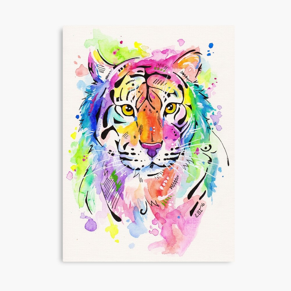 Watercolor Tiger T-shirt- 1 Graphic by raqibul_graphics · Creative