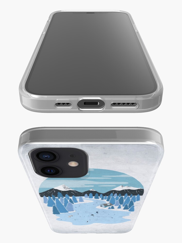 Alternate view of Pond Hockey iPhone Case