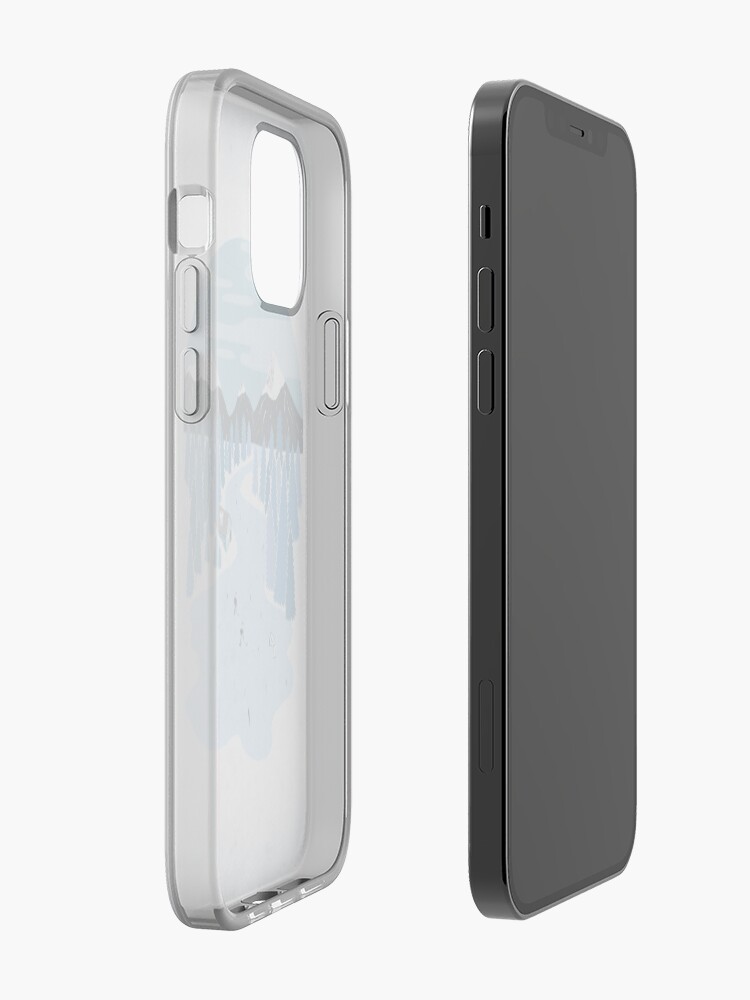 Alternate view of Pond Hockey iPhone Case