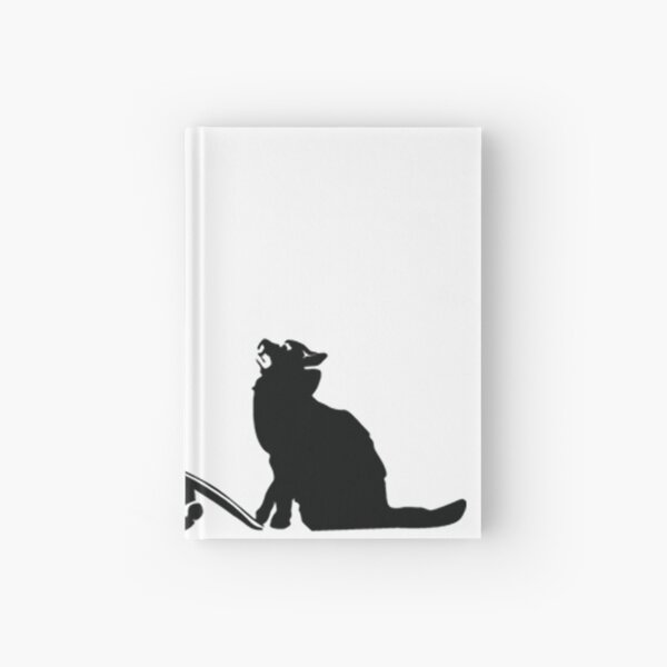 Banksy Cat And Super Mouse Hardcover Journal