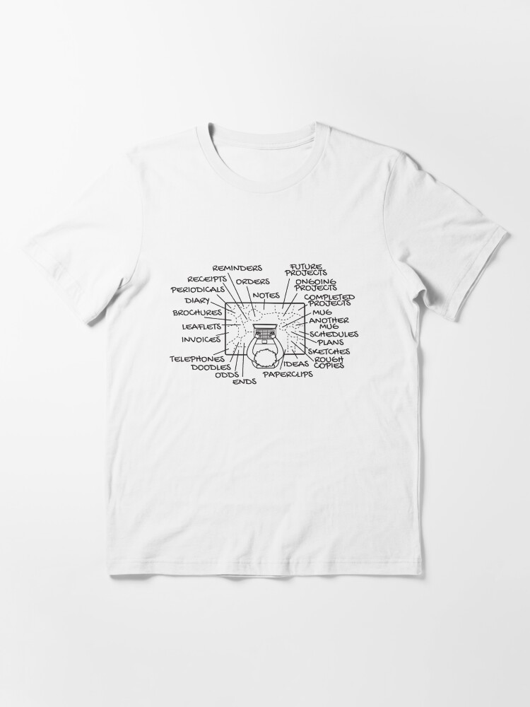 Alternative Ansicht von Messy Desk Organisazion - Messy Desk Gift Essential T-Shirt