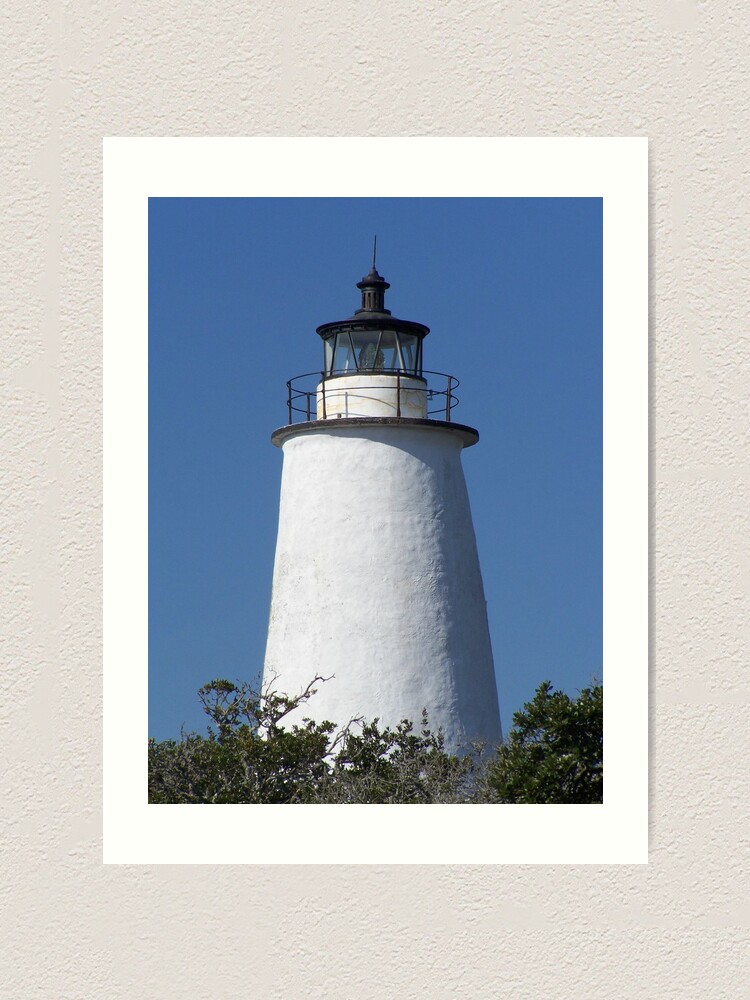 Alternate view of Ocracoke Island Lighthouse Art Print