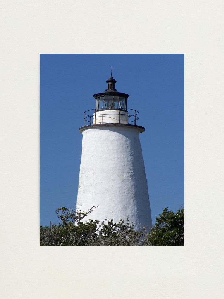 Alternate view of Ocracoke Island Lighthouse Photographic Print