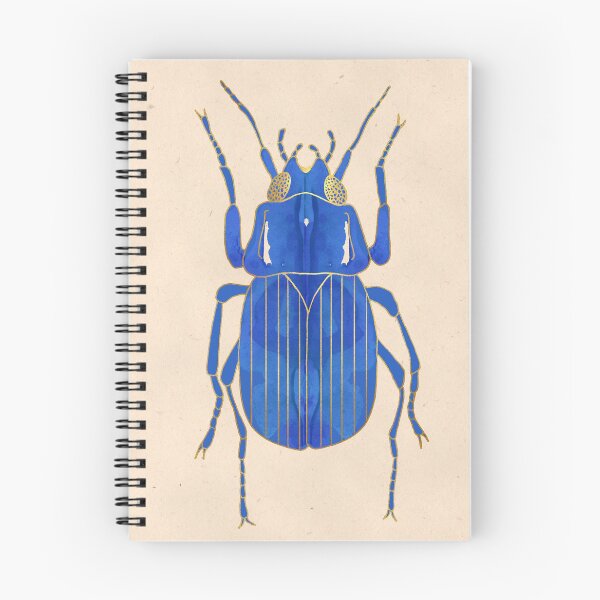 Item preview, Beetle - Indigo and Gold designed and sold by Olooriel.