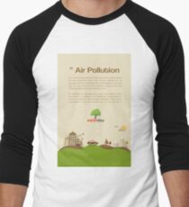 Air Pollution Men's Baseball ¾ T-Shirt