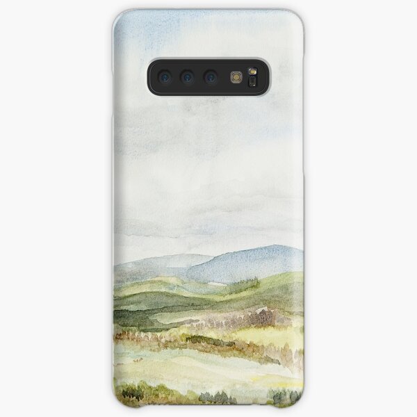 View of the Cheviots from Thrunton Wood Samsung Galaxy Snap Case