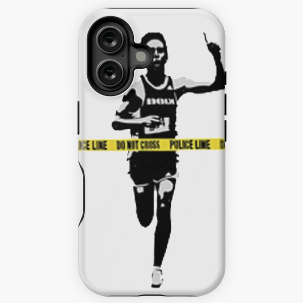 Item preview, Banksy Marathon Runner Police Line designed and sold by ThatMerchStore.