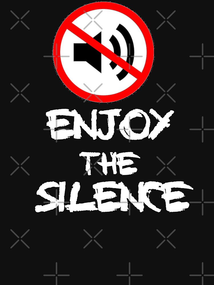 enjoy the silence shirt