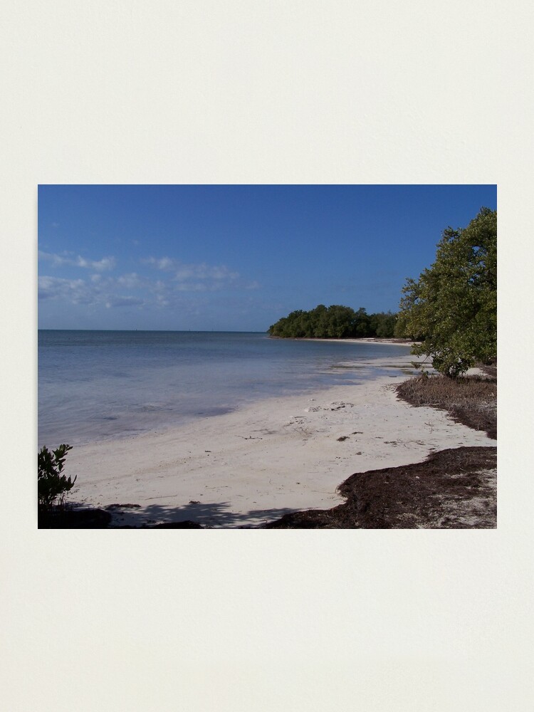 Alternate view of Anne's Beach, Islamorada Photographic Print