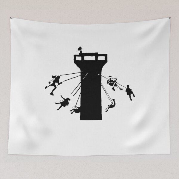 Item preview, Banksy Playground Prison School designed and sold by ThatMerchStore.