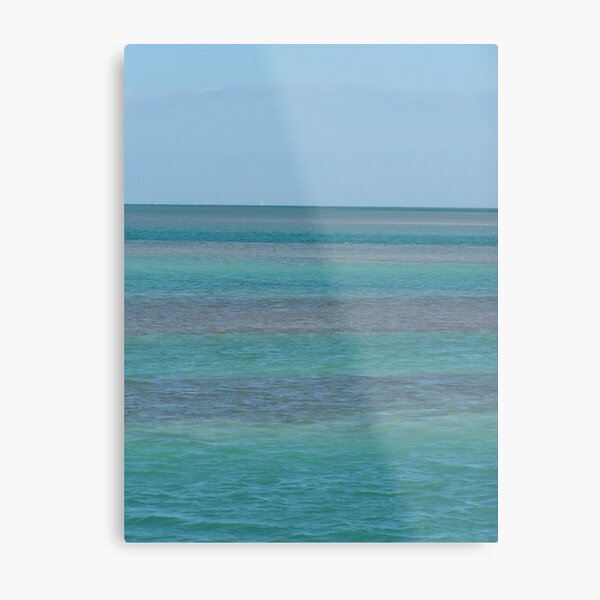 Blue In The Florida Keys Metal Print