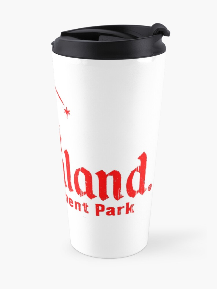 Alternate view of Banksy Dismaland Bemusement Park Parody Travel Mug