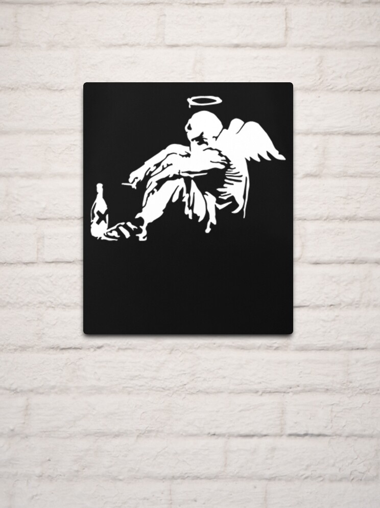 BANKSY Drunken Angel - Banksy - Sticker