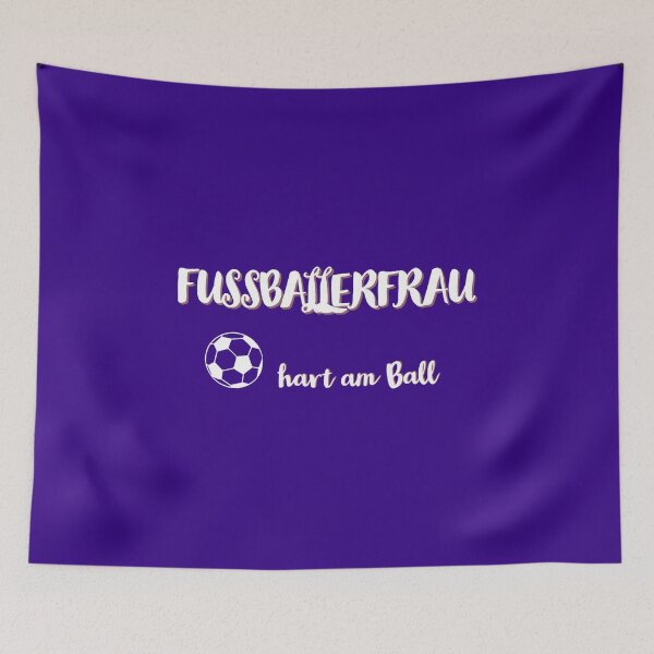 Item preview, FOOTBALL WOMAN - hard on the ball designed and sold by FUNGFING.