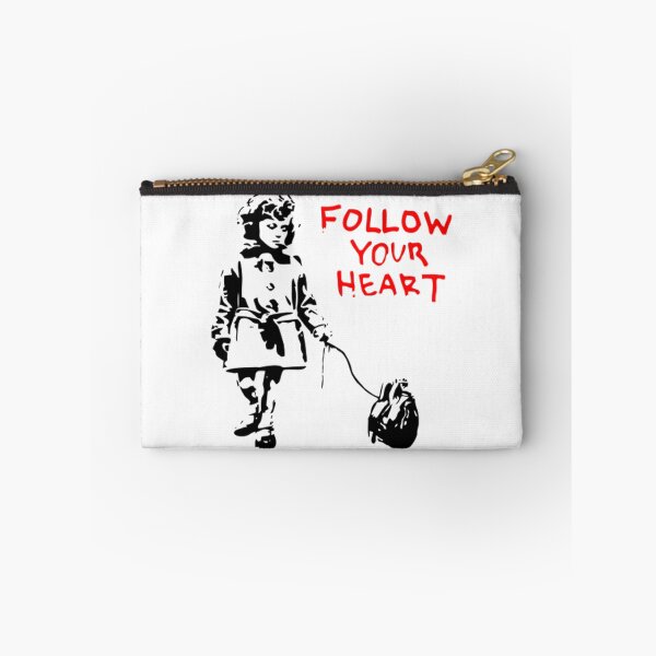 Item preview, Banksy Follow Your Heart designed and sold by ThatMerchStore.