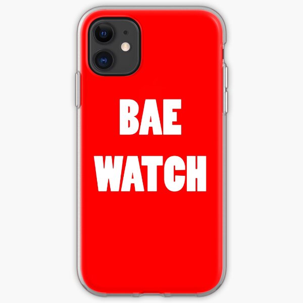 BAE WATCH iPhone Soft Case