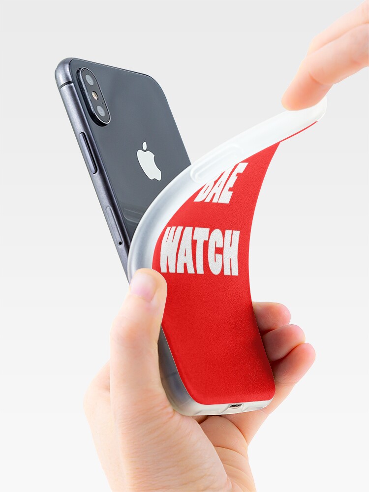 Alternate view of BAE WATCH iPhone Case & Cover