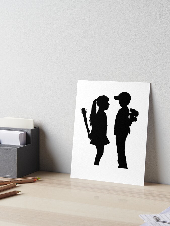 Banksy Boy Meets Girl