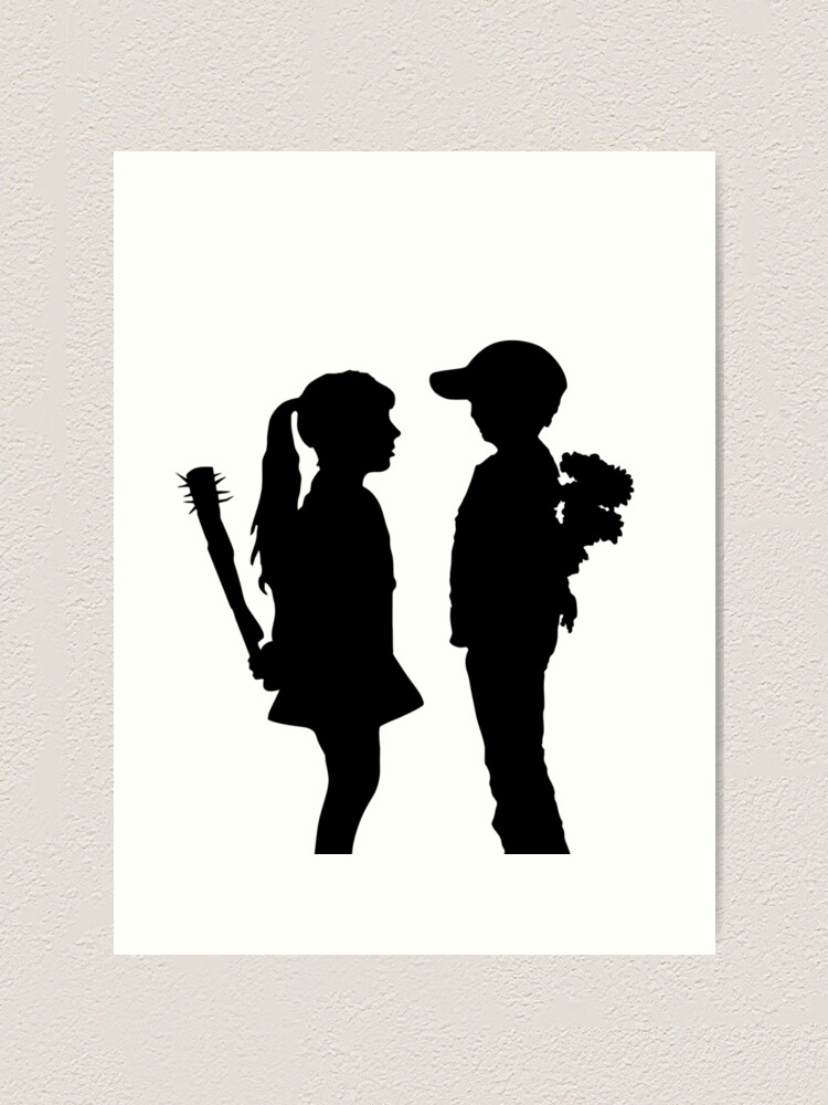 Banksy Boy Meets Girl