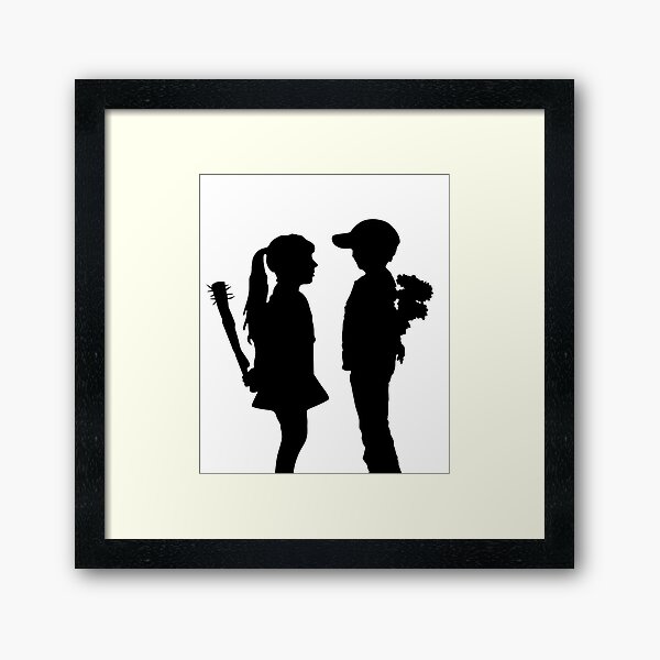 Artikel-Vorschau von Banksy-Junge trifft Mädchen, designt und verkauft von ThatMerchStore.