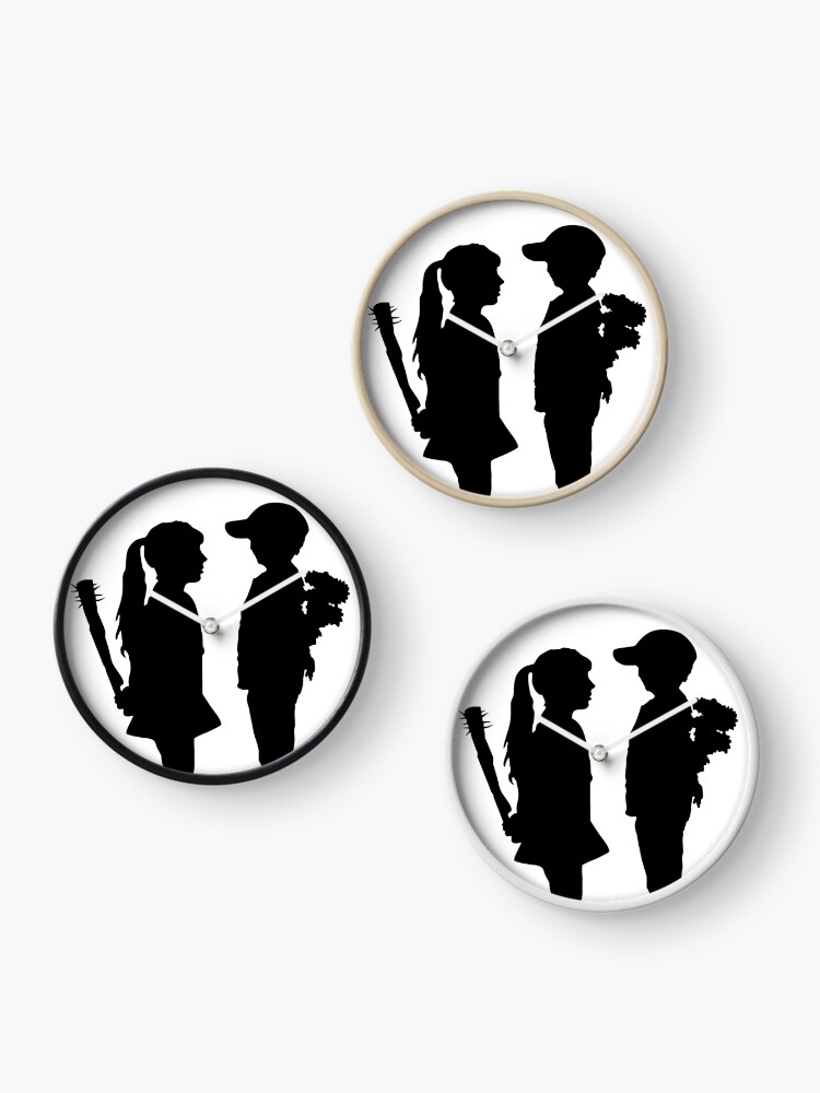 Thumbnail 3 of 4, Clock, Banksy Boy Meets Girl designed and sold by ThatMerchStore.
