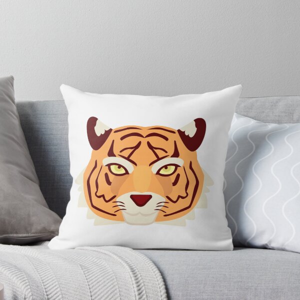 Item preview, Cool Flat Tiger Head designed and sold by TotalityDesigns.