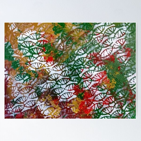 Item preview, Autumn Colours Abstract Design designed and sold by KathersClarke.