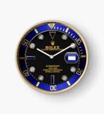 Rolex Submariner Blue Clock