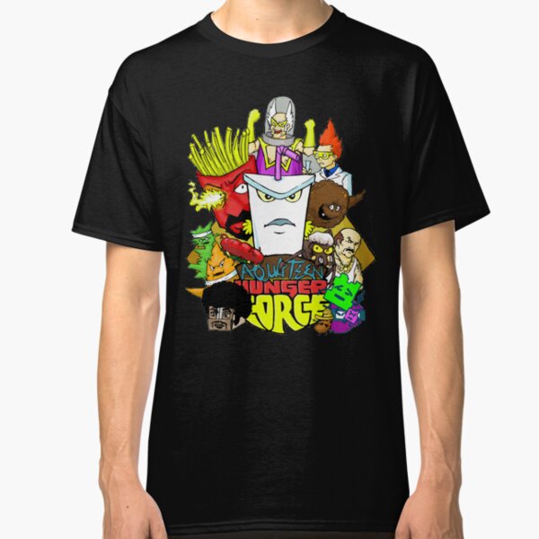Aqua Teen Hunger Team Characters Inspired Classic T-Shirt