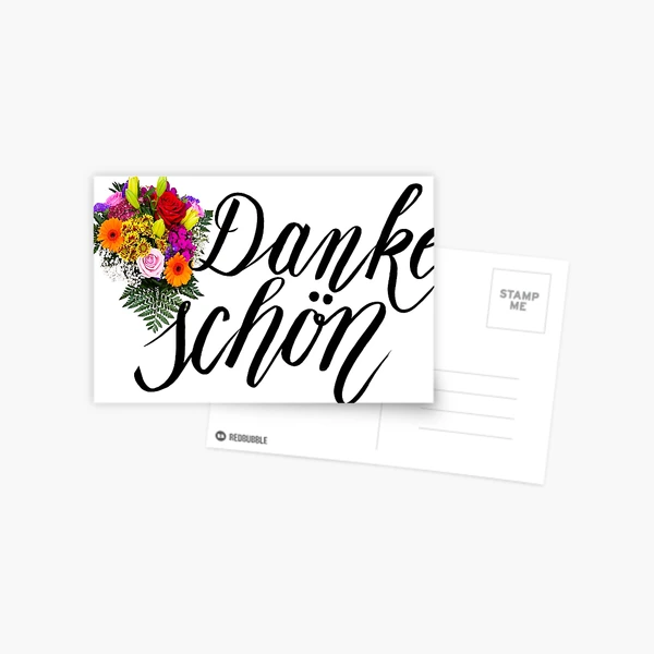 Danke Schon! | Postcard