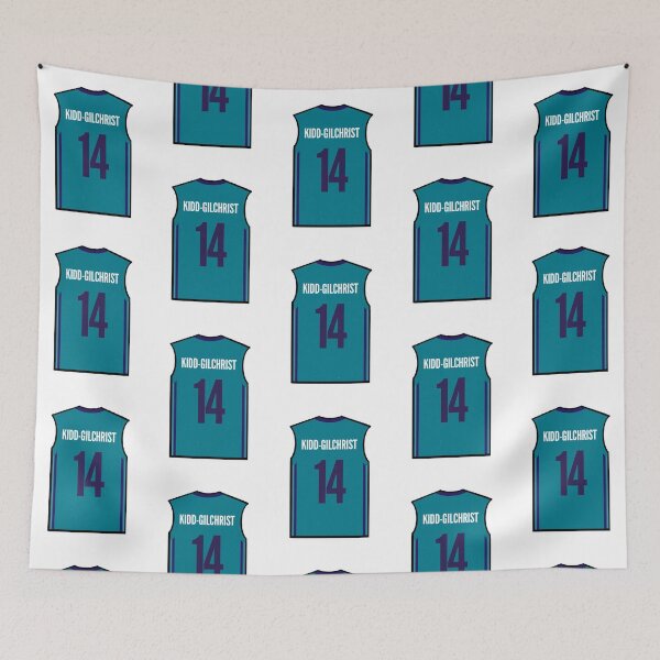 Item preview, Kidd-Gilchrist Jersey Sticker designed and sold by Sportstoatee.
