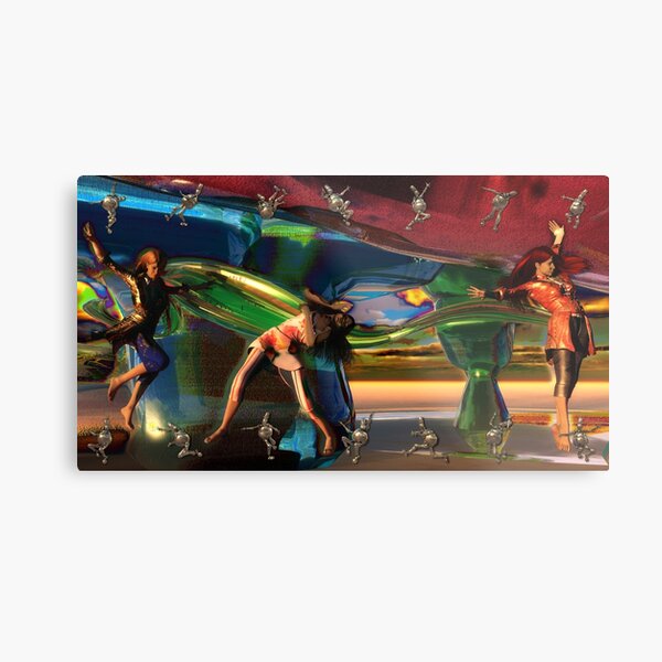 Dance Pants Metal Print