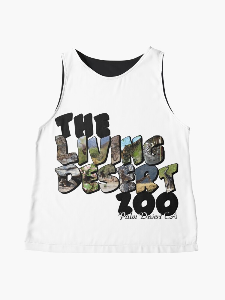 Alternate view of The Living Desert Zoo Big Letter Sleeveless Top